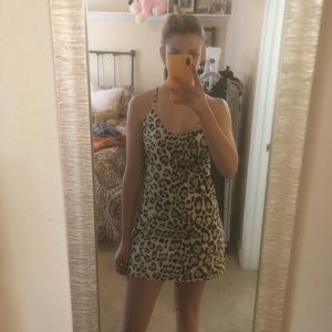 Majorelle Cheetah Print Dress